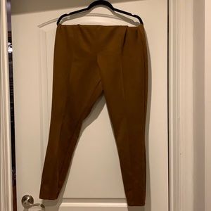 Barely worn brown suede pants